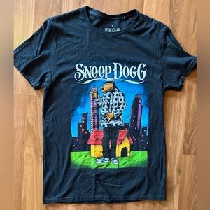 New Snoop Dogg West Coast Rap T-Shirt Tha Dogg Collection JOE COOL sz Small NWT